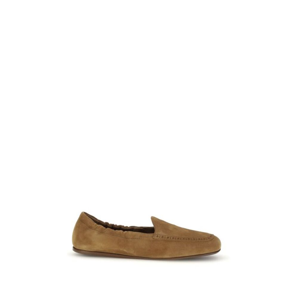 Church's Brown Calf Leather Bos Taurus Slip-On Women's Loafers